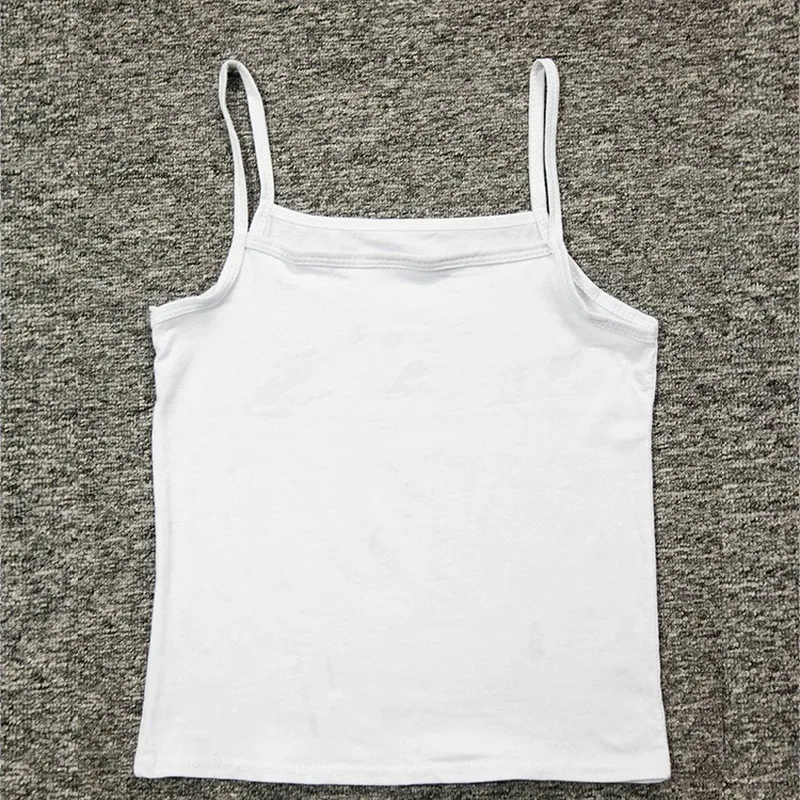 Кроп Топ женский из модала и хлопка милая короткая тонкая майка модный топ для