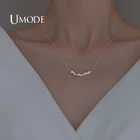 Женское Ожерелье с фианитом UMODE, инкрустированное фианитом, подарочные украшения, чокер UN0417, 2022