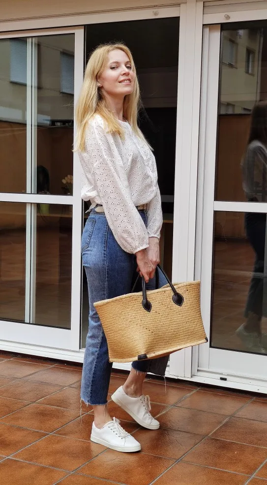 Весенне осенняя свободная однобортная рубашка с длинными рукавами круглым