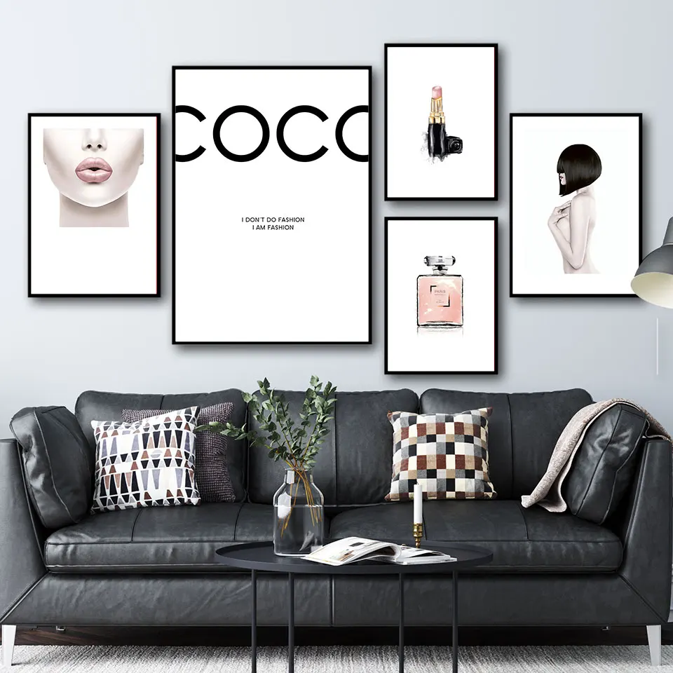 Модные плакат Скандинавская Картина на холсте Париж настенные картины для