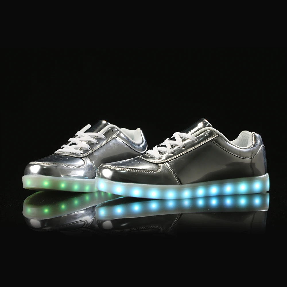 USB charge Led Shoes Dance Shoes s for Adults Size 35-46 Glowing Party With Hot Selling | Обувь
