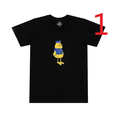 

Short-sleeved men's T-shirt round neck large size youth tide brand new men's clothes cotton half-sleeved printed compassionate