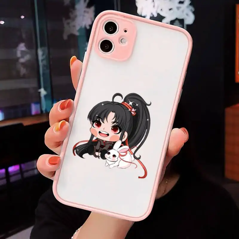 

Mo Dao Zu Shi Phone Case Matte For iPhone 12 Mini 11 Pro XR XS Max 7 8 Plus X Hard PC Back Cover