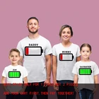 Рубашка с низким зарядом батареи для мамы, ребенка, 1 шт.