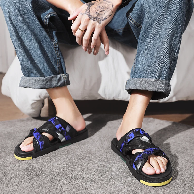 

Sandal Men Shoes Sandalen Heren Sandalet Erkek Sandale Homme Summer Shoes Men Beach Sandals Sandali Uomo Slide Sandalle Male