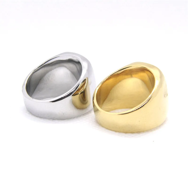 Поддержка Прямая поставка размер 7 13 кольцо из нержавеющей стали 316L модное