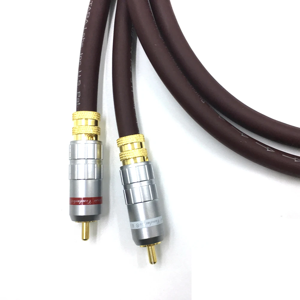 Аудио кабель Hifi Cardas RCA для межсоединения проигрывателя AMP сигнала провод аудио и