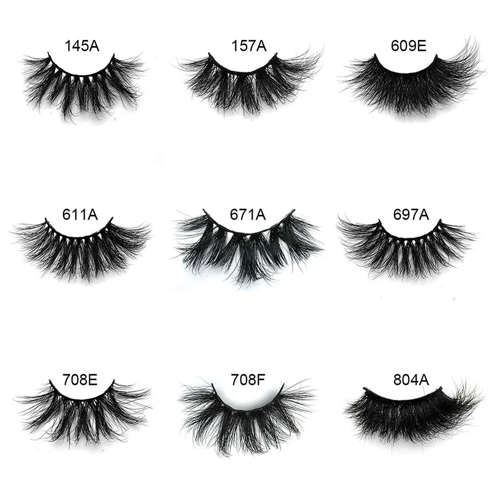 Оптовая продажа мягкие пушистые натуральные ресницы из сибирской норки