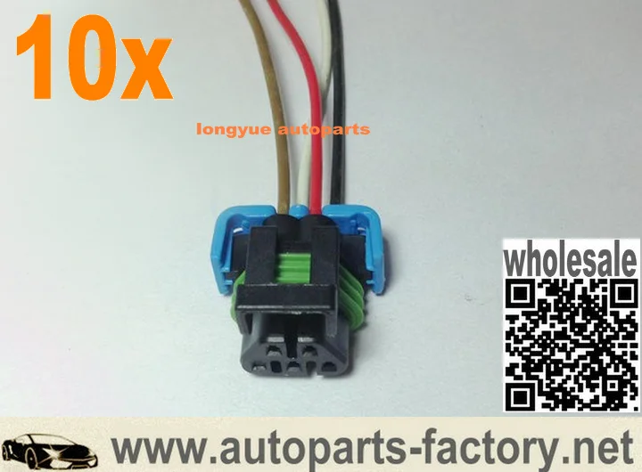 10 шт. гнездовой соединитель датчика кислорода O2 для 05 12 LS2 LS3 LS7 Camaro Corvette|Кабели