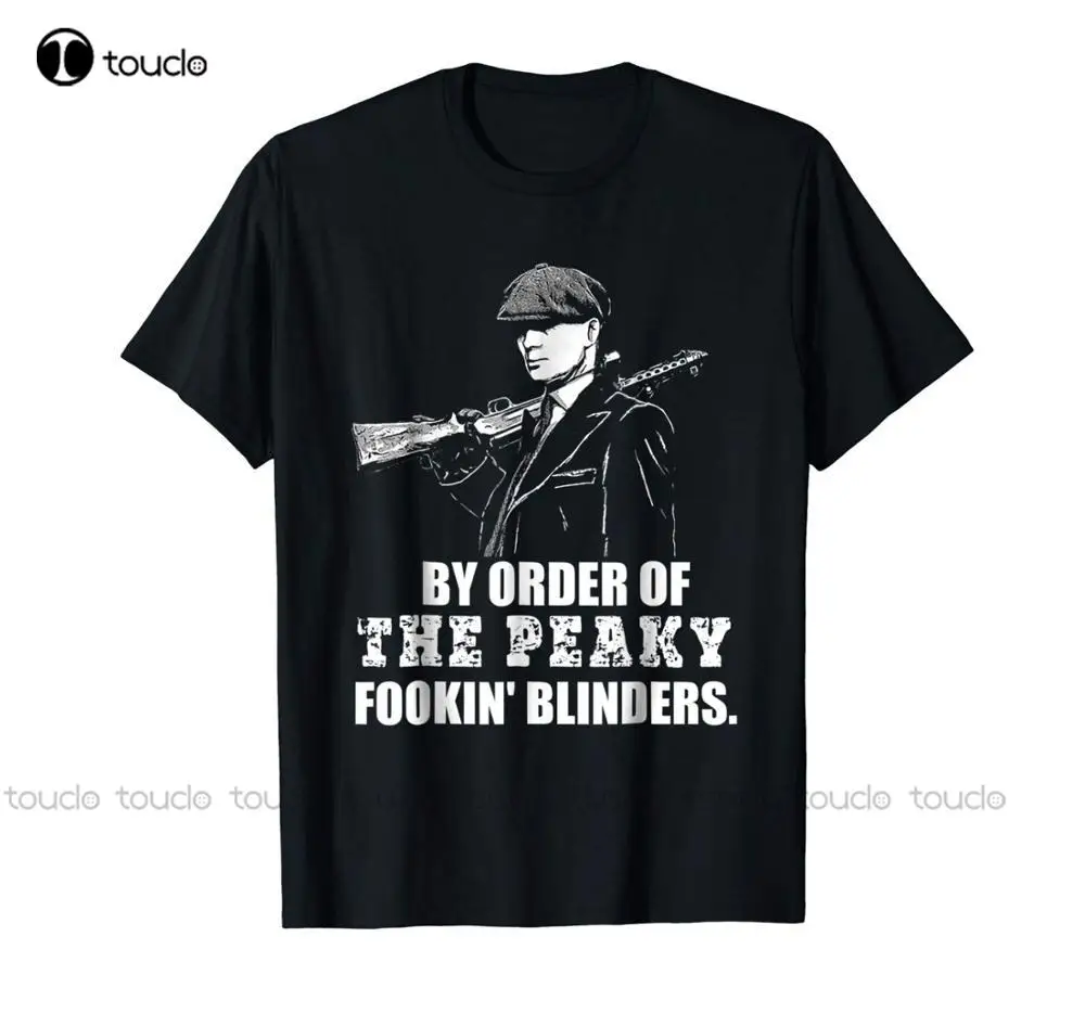 

By Order of The Peaky Fookin T Shirt Blinders for Men New Men T Shirt Fashion Men Brand Fitness Slim Fit Political T Shirts
