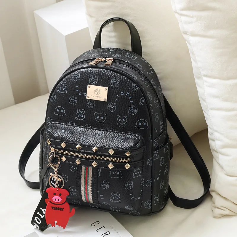 

Mtong High Quality Women PU Backpacks Vintage Female Bags Large Capacity Fashion handbags Kawaii College School Travel Bags