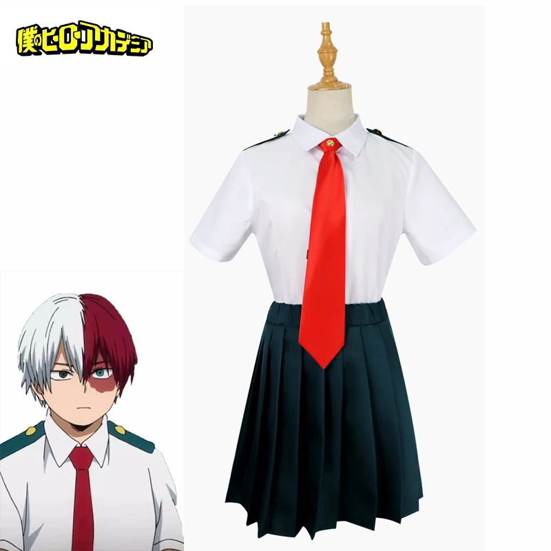 Костюм для косплея на лето Boku no Hero моя геройская Академия Bakugou Katsuki/Iida Tenya/Todoroki