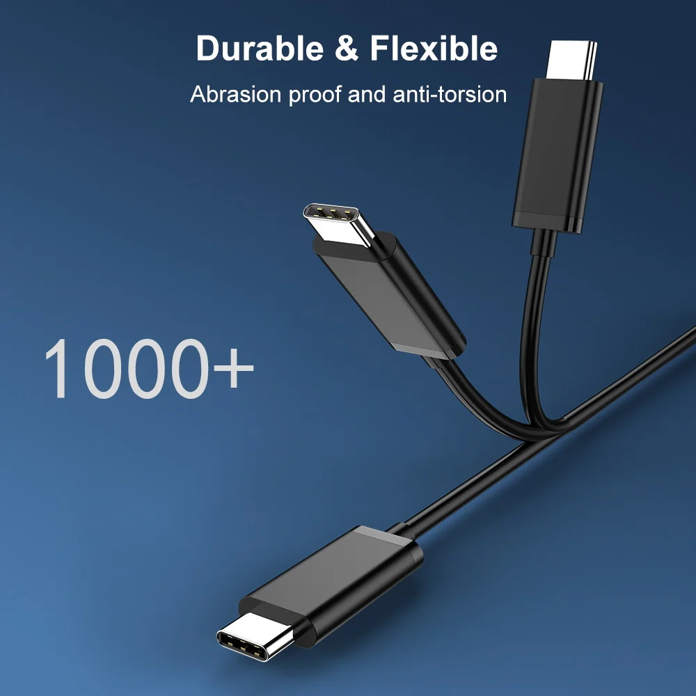 USB C к Type кабель для передачи данных 5А 60 Вт PD зарядный Тип QC3.0 xiaomi huawei phone
