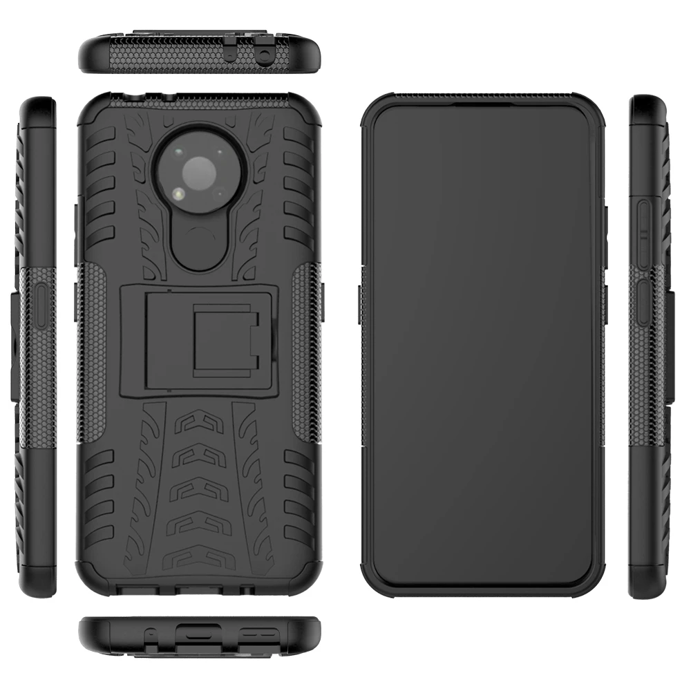 For Nokia 3.4 Case Cover for Nokia 3.4 1.3 2.3 5.3 7.2 6.2 4.2 3.2 2.2 Heavy Duty Shell Shockproof Armor Hard Rubber Phone Case