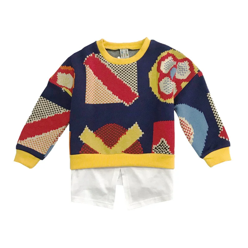 2020 New Funny Pattern Mother Daughter Daddy and Me Hoodies Family Matching Sweaters Twins Brother Little Sister Clothes Pajamas |