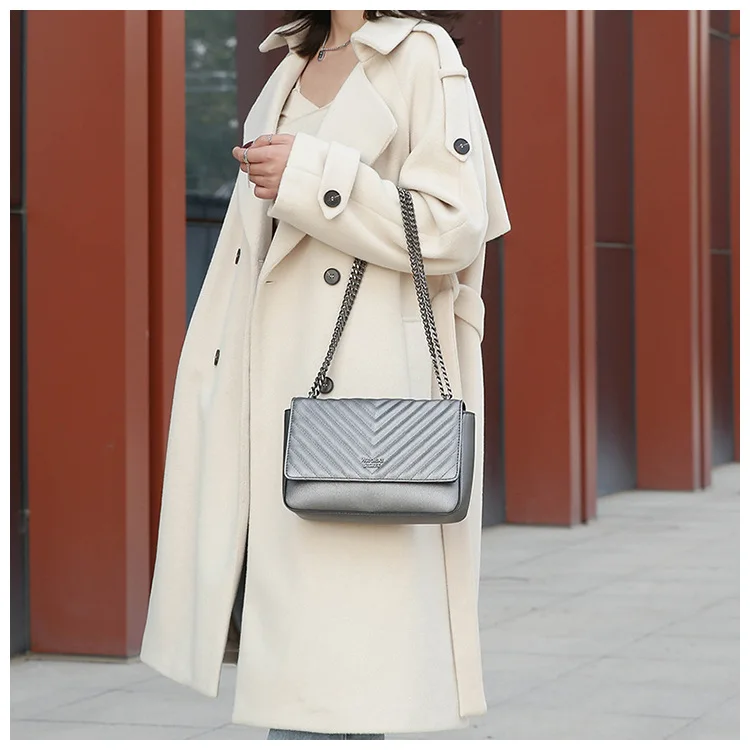 

Shoulder Handbags Lady Stone Pattern Casual Pure Color Flap Tote Messenger Bags Women Fashion Pure Color Flap XBQ11-XBQ14