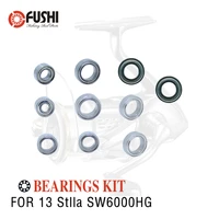 fishing reel stainless steel ball bearings kit for shimano 13 stella sw 6000hg 03066 spinning reels bearing kits