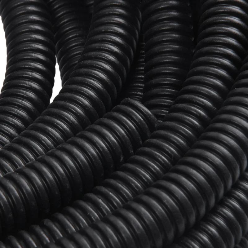 1/2-дюймовый диаметр гибкая гофрированная трубка для труб шланга 14 м 46 футов |
