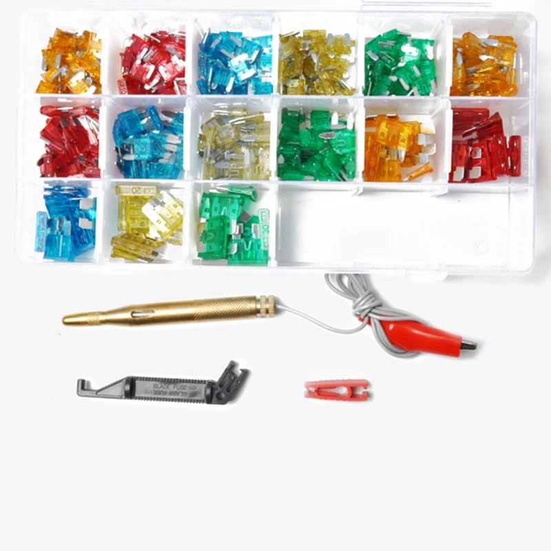 Мини маленький средний автомобиль лезвие предохранитель коробка + 1 шт. держатель