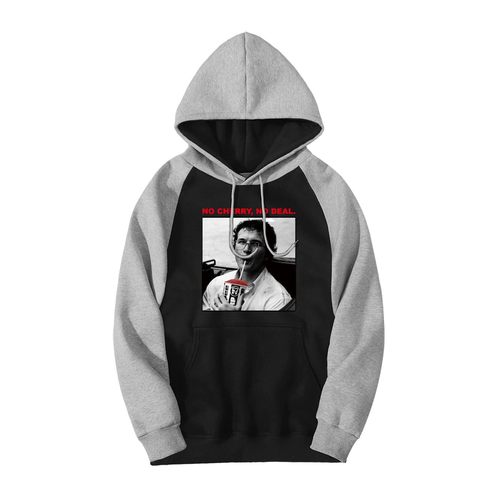 Gray Black 6 Новые вещи без вишни нет Дело толстовки мужские Горячая осень зима флисовая толстовка мужская реглан толстовки ТВ шоу куртки с капюшоном - Цвет: Gray Black 6
