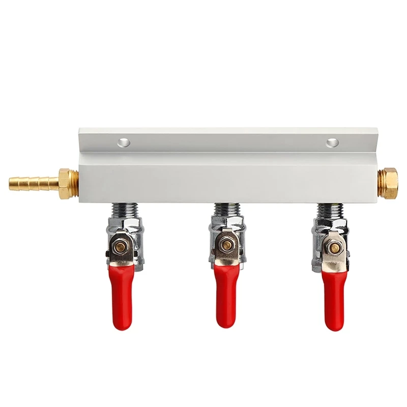 

ELECQUEEN Распределитель СО2 для домашнего пивоварения 2/3/4 выхода