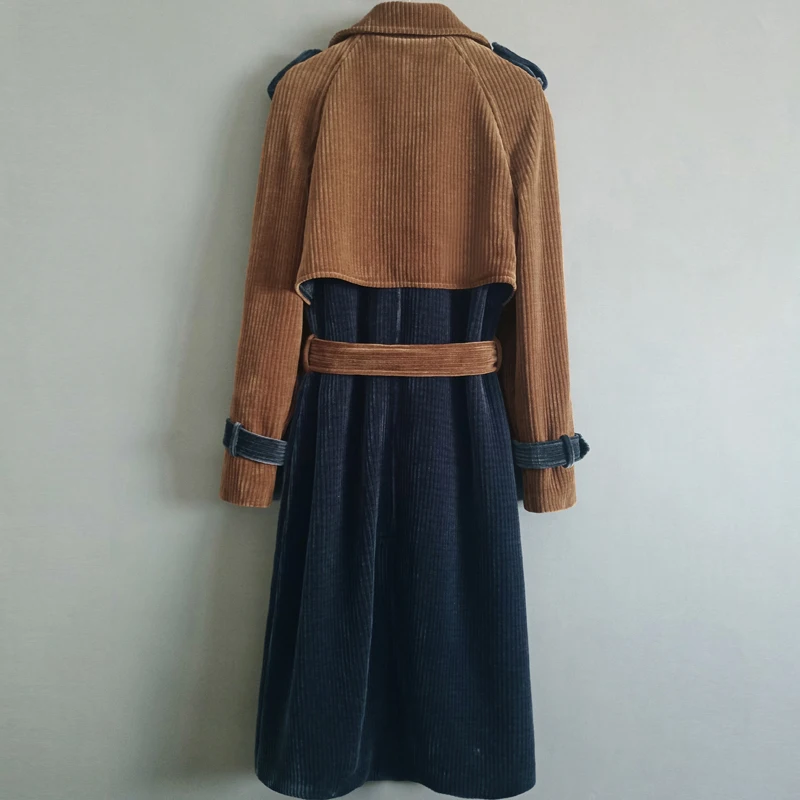 Полосатая бархатная ветровка мужская весна супер тренд х длинный повседневная