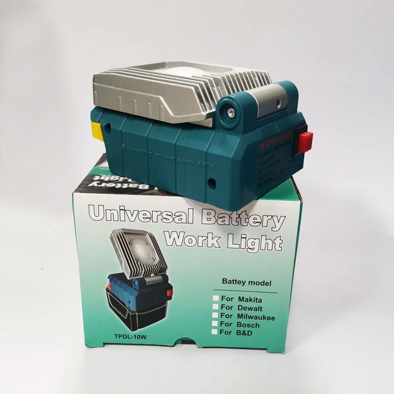 Novo para Makita Iluminado ao ar Alta Qualidade Mais Livre Luz Portátil 14.4v – 18v 20v Li-ion Led Trabalho Flash Local 10w