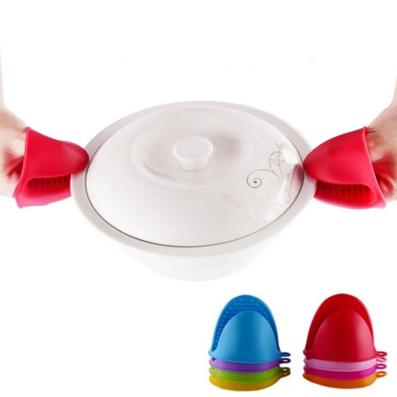 1 шт. силиконовые перчатки для духовки с теплоизоляцией приготовления пищи