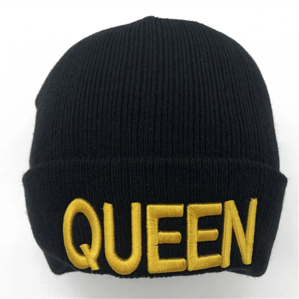 KING QUEEN бейсболки с вышивкой для влюбленных мужчин и женщин бейсболка черная