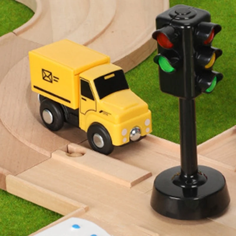 Светофорный светильник s звук и головоломка раннее образование моделирование