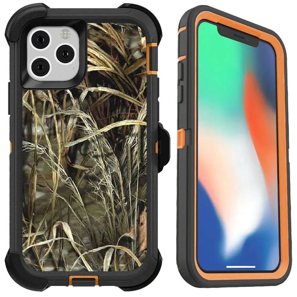 3 в 1 сверхпрочный защитный чехол для iPhone 11 Pro Max X XS XR Камуфляж Настоящее Дерево лес Гибридный бронированный чехол для телефона s чехол+ Зажим для ремня
