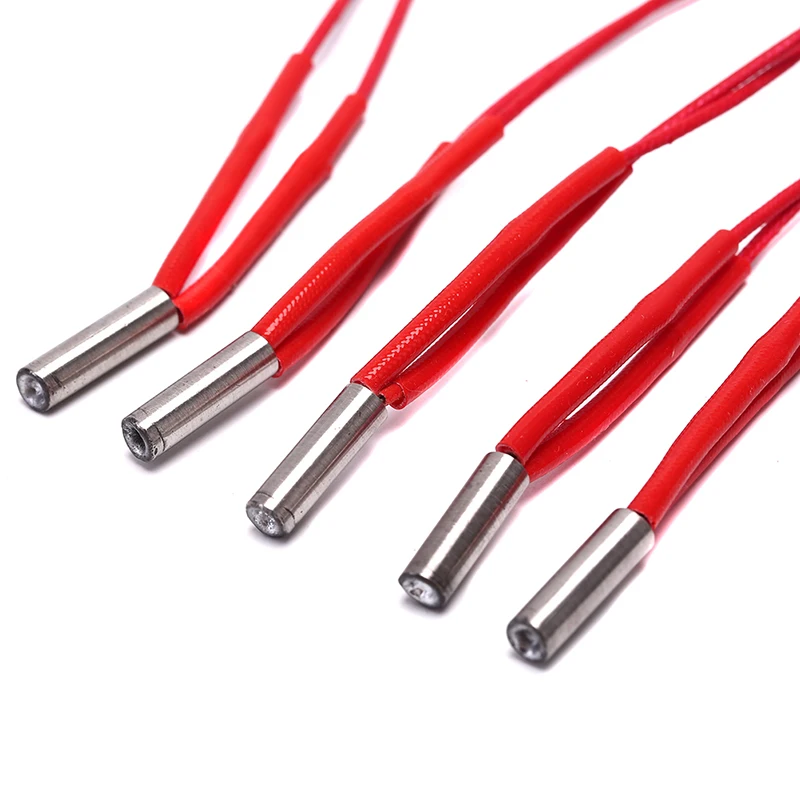 

5pcs 3D Printer 12v/24v40w Reprap 12V/24V 40W Ceramic Cartridge Heater for 3D Printer