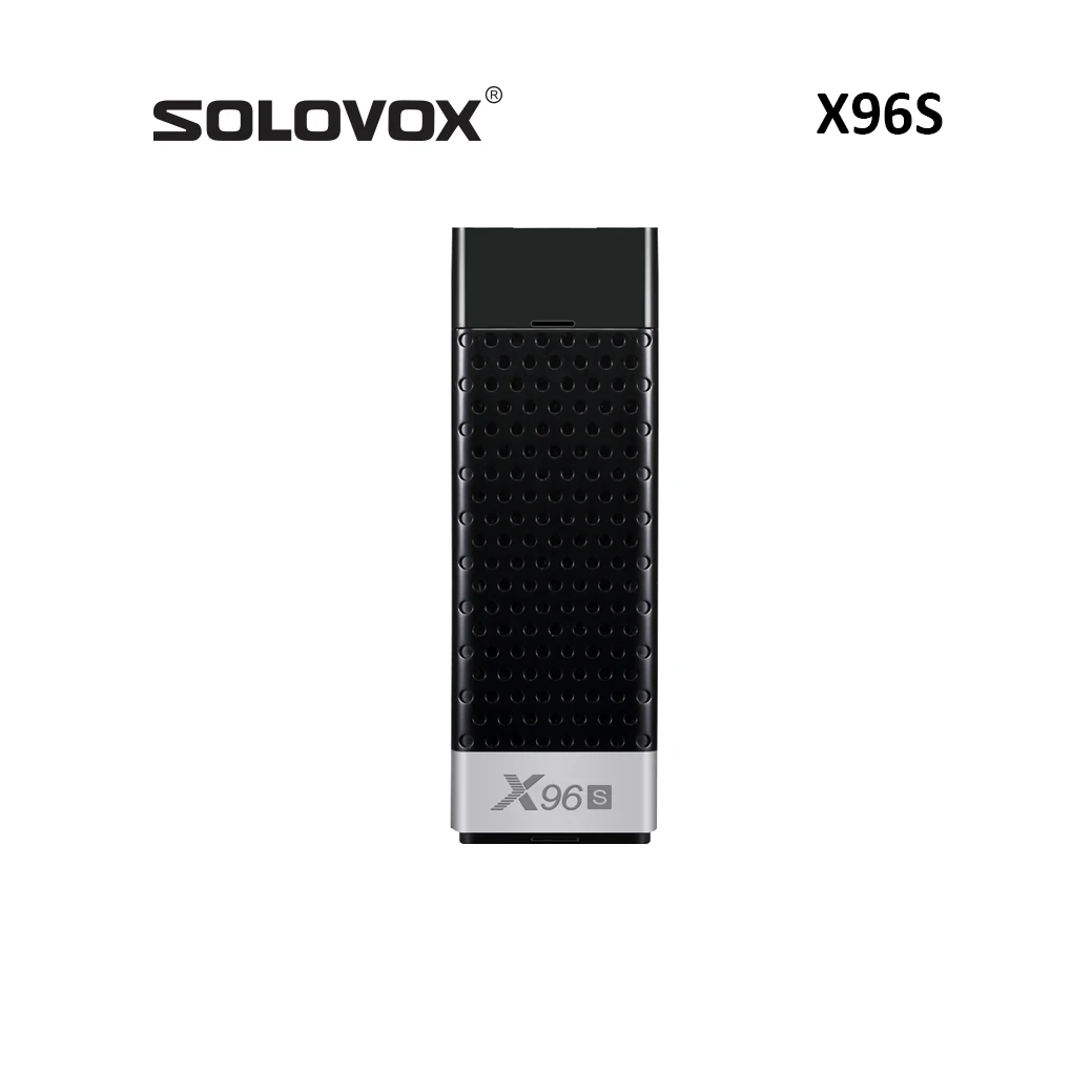 Приставка Смарт-ТВ SOLOVOX Android 9 0 4 + 32 ГБ S905Y2 2 дюйма Wi-Fi | Электроника