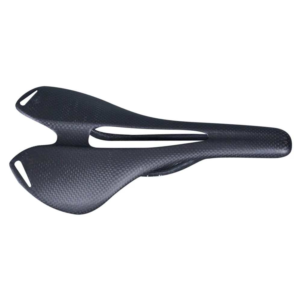 Ультралегкое Полноразмерное велосипедное седло из углеродного волокна 3K