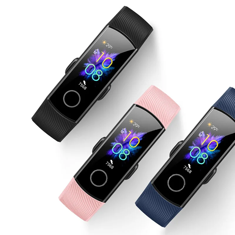 huawei Honor Band 5 Смарт-браслет полноцветный AMOLED фитнес-браслет стильные часы лица смарт-пульсометр трекер сна