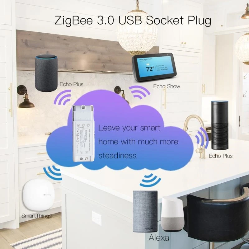 Zigbee умный светильник Диммер DIY Модуль домашней автоматизации Дистанционное