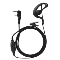 Head Radio Walkie Talkie Headset Earpiece Earphone with PTT Button