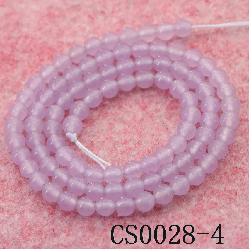 Натуральный камень 4-12 мм фиолетовый нефрит свободные бусины DIY аксессуары