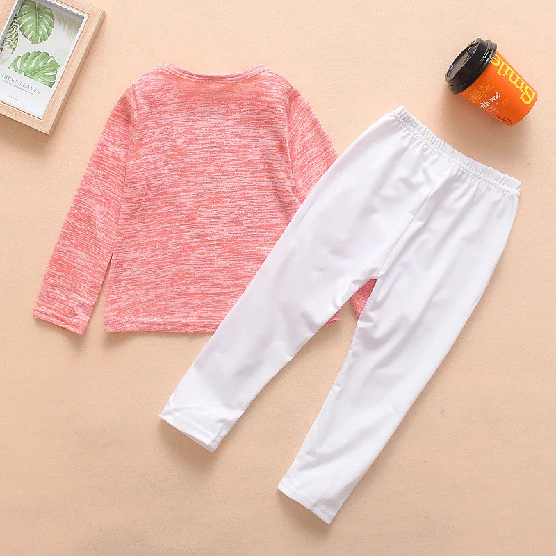 

2019 New Winter Newborn Baby Girls Casual Clothes Cotton Long Sleeve Hooded T-Shirts+Pants 2PCS Outfits Set Baby Clothing Sets