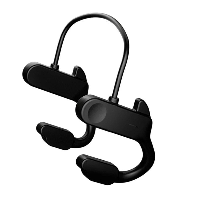 

Bluetooth-compatible5.2 гарнитура для подключения к сотовым телефонам, костная проводимость аккумулятора 180 мАч для спортивной музыки