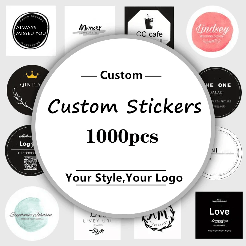Birthday Party Waterproof Seal Stickers