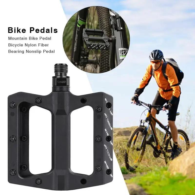 378 г/paar Ultralichte titanium As Fiets Pedaal CNC Racefiets Pedalen MTB Горный 6 Lagers Магнитный Корпус BMX|Педаль