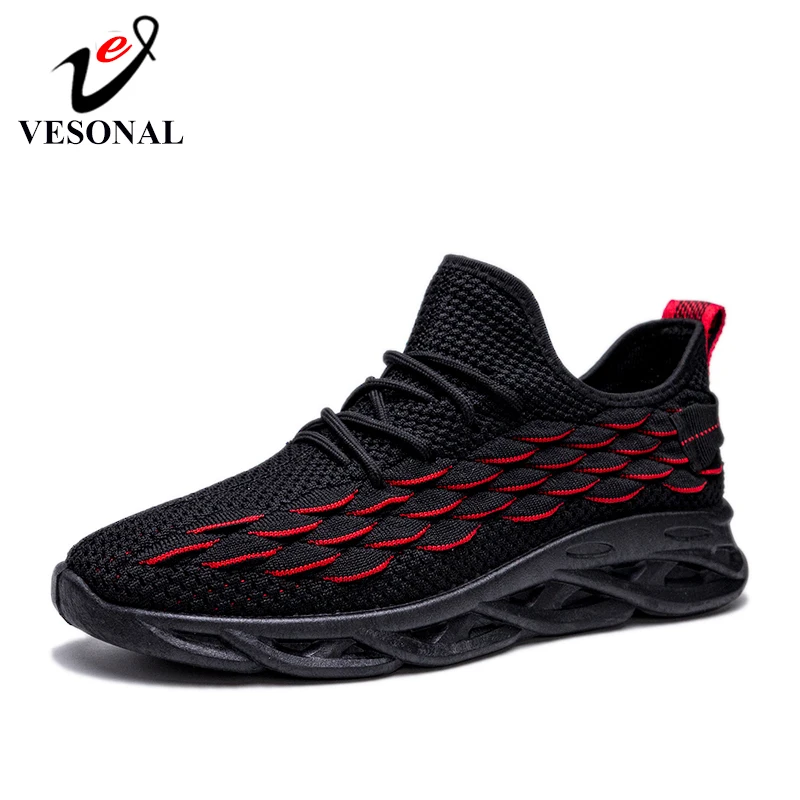 Кроссовки VESONAL мужские Повседневная дышащая удобная обувь для прогулок