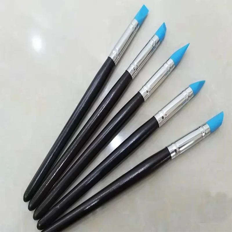 5 шт. Набор для лепки из глины сглаживающий восковой резьбы керамические