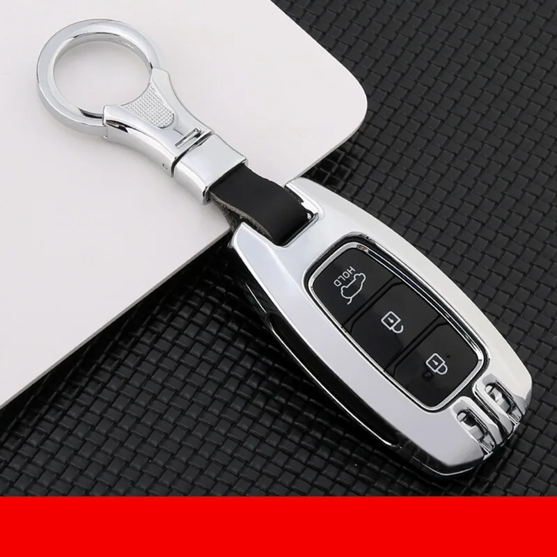 Чехол для автомобильного ключа из цинкового сплава чехол Hyundai i30 Ix35 Solaris Azera Elantra