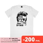 Хлопковая футболка Панк рок