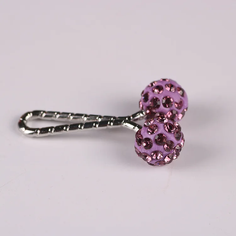 Muslim Hijab Clip Rhinestone Ball Scarf/Shawl Mix Color Islamic Women Scarves Safety Crystal Shawl Pin Buckles | Украшения и