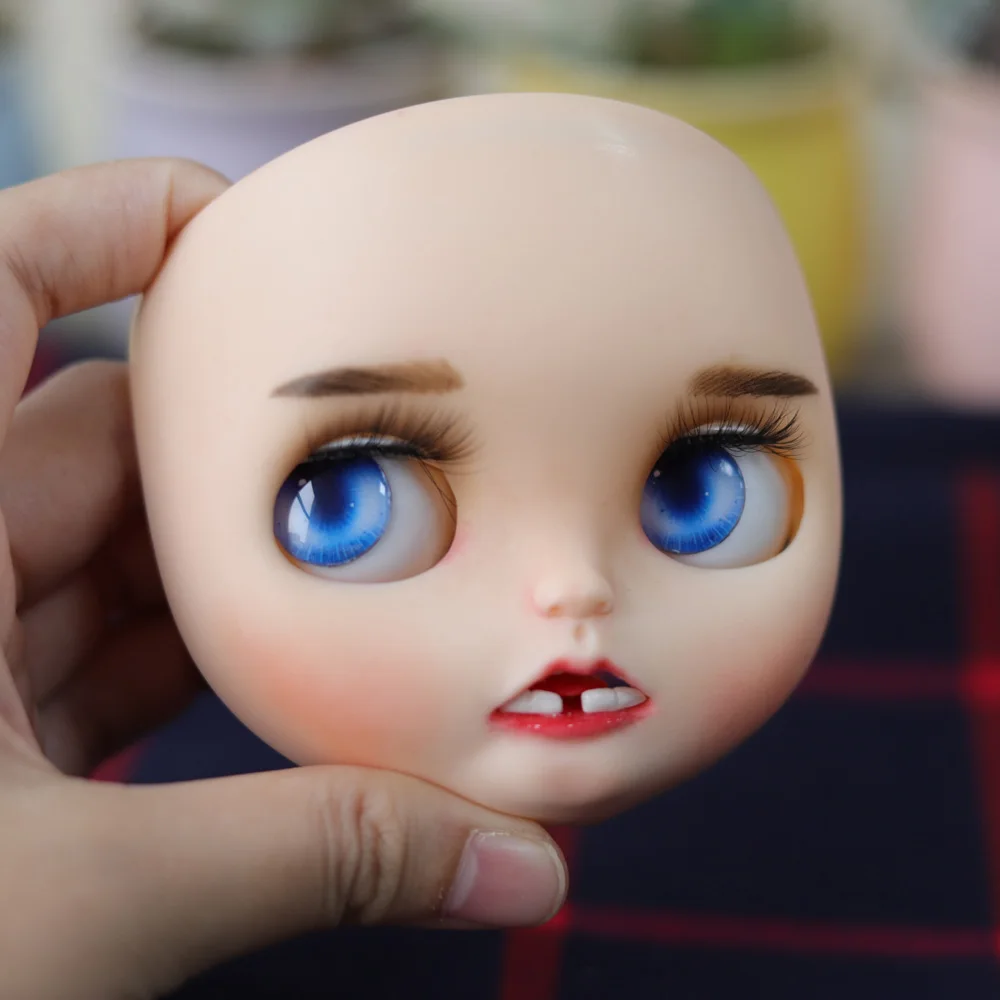 

1/6 BJD 30CM Doll toys 19 joint Top Quality customization doll Nude blyth doll ,face plate with makeup white skin face 11.21.1