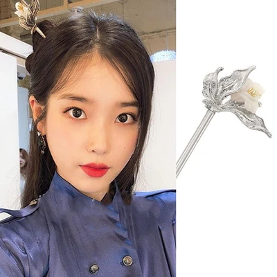 15styles Korean Fashion “Hotel Deluna” IU Women Girl Hairpin hair stick Ji Eun Lee jewelry | Hair Jewelry