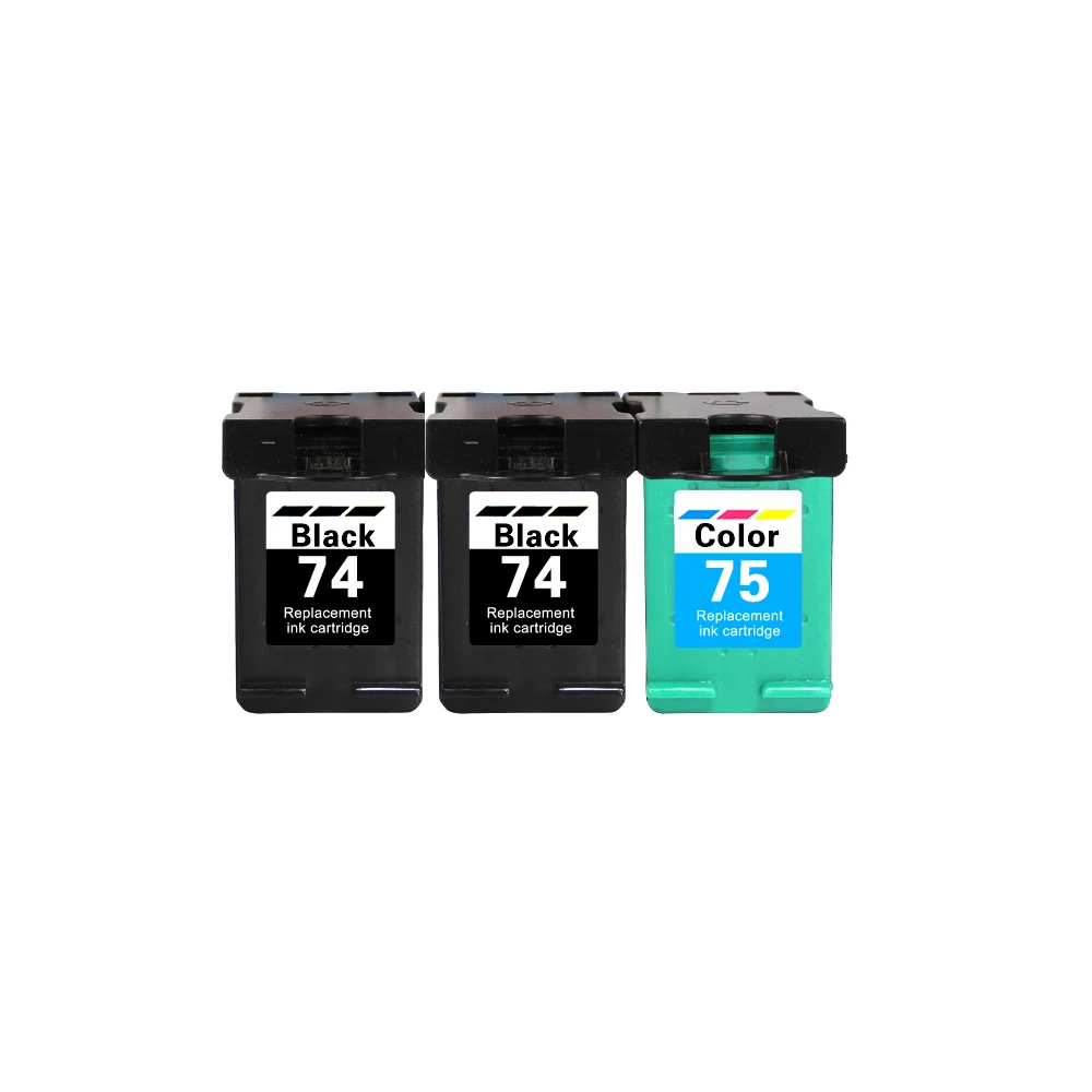 Чернильные картриджи 74XL 75XL совместимые с hp 74 75 XL для hp74 hp75 Photosmart C4200 C4280 C4345 C4380 C4385